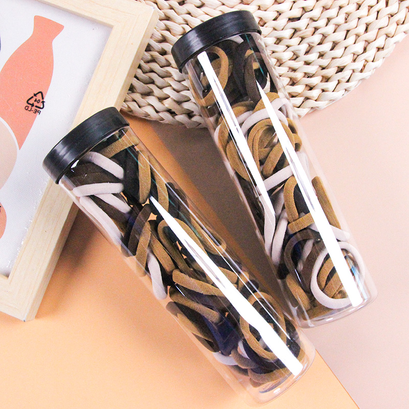 Bucket Fifty Hair Ties (Coffee Color)