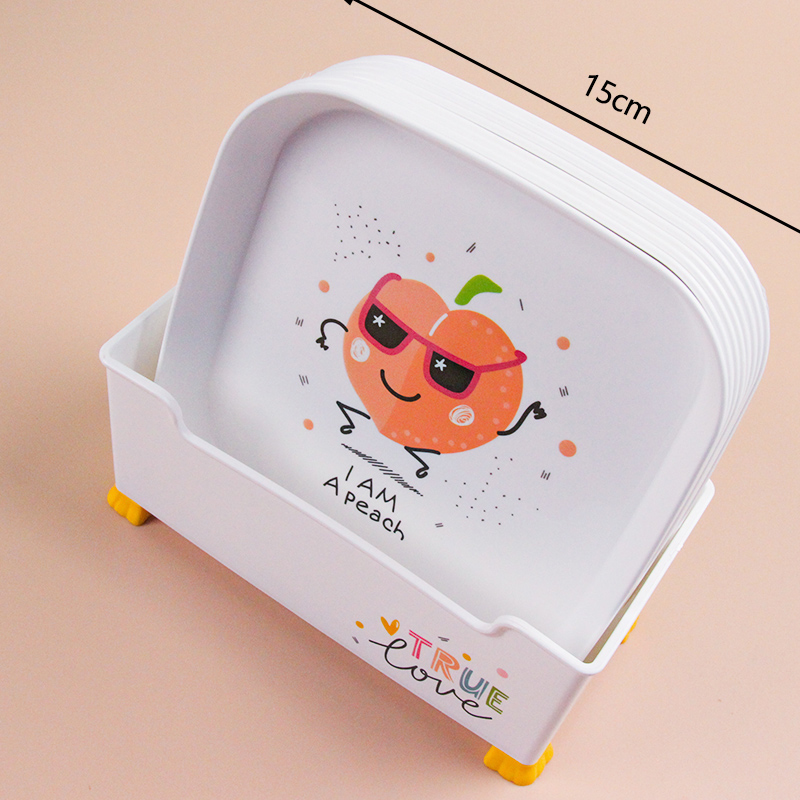 2745 Square Bone Dish (Fruit)
