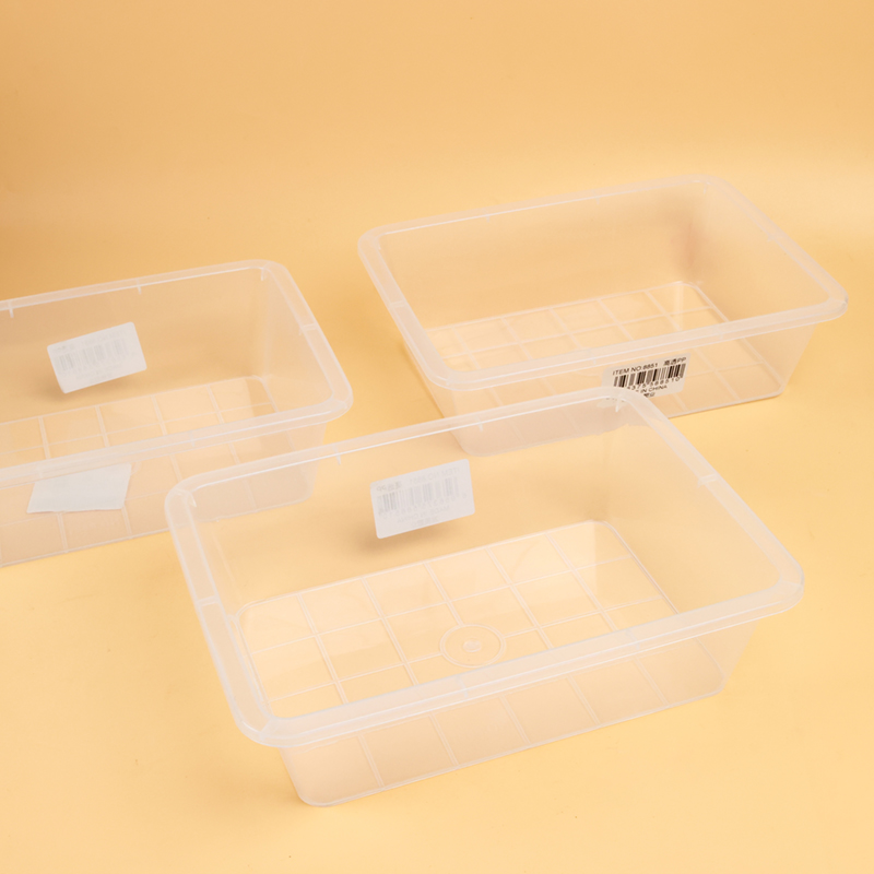 8851 transparent plastic ice basin
