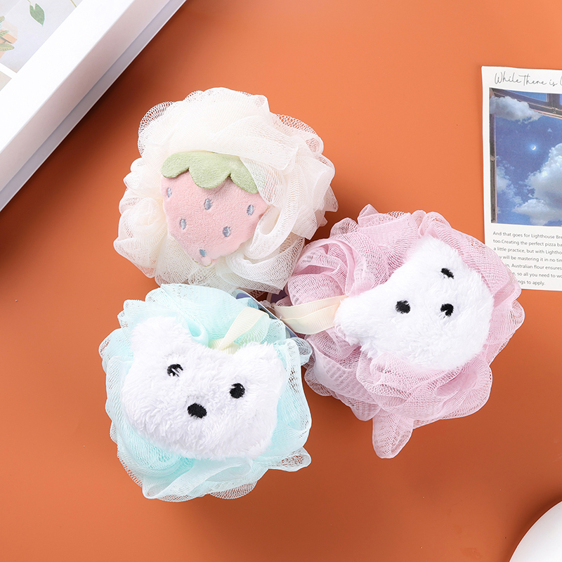 AMS-696 cartoon doll bath flower