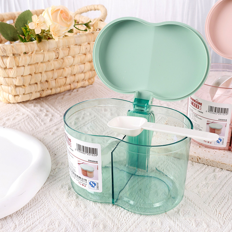 5152 double-compartment seasoning box - Image 3