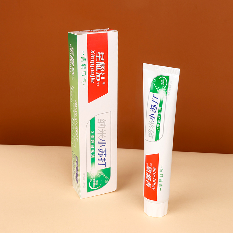 Nano baking soda bright white stain removing toothpaste (180g)