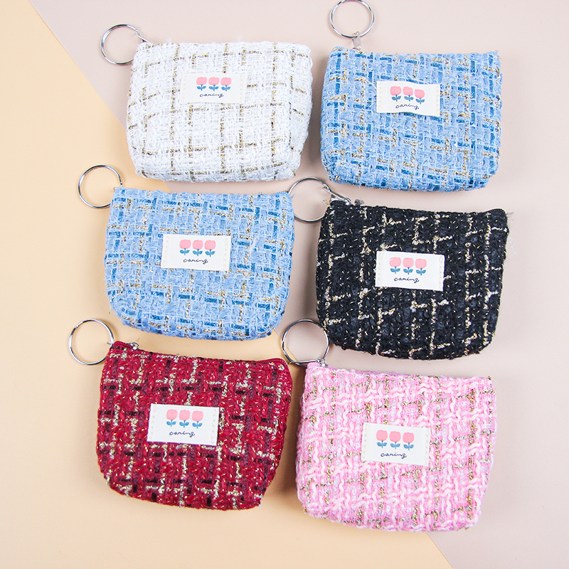 Chanel Style Label Small Clutch Bag - Ảnh 2