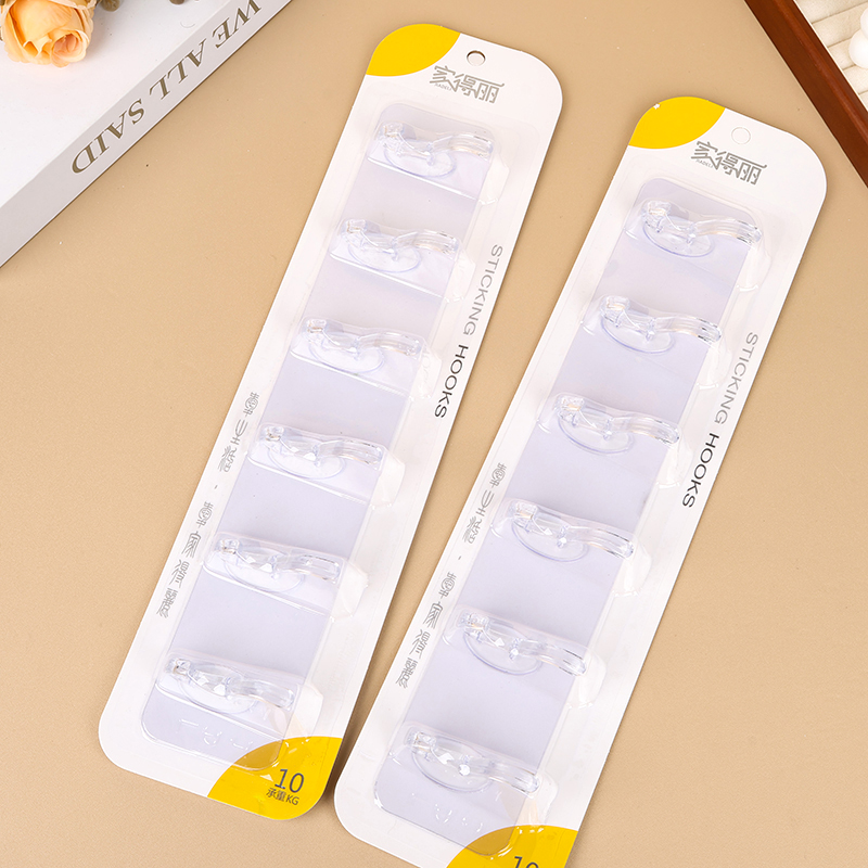 JDL-306 six transparent coat hook