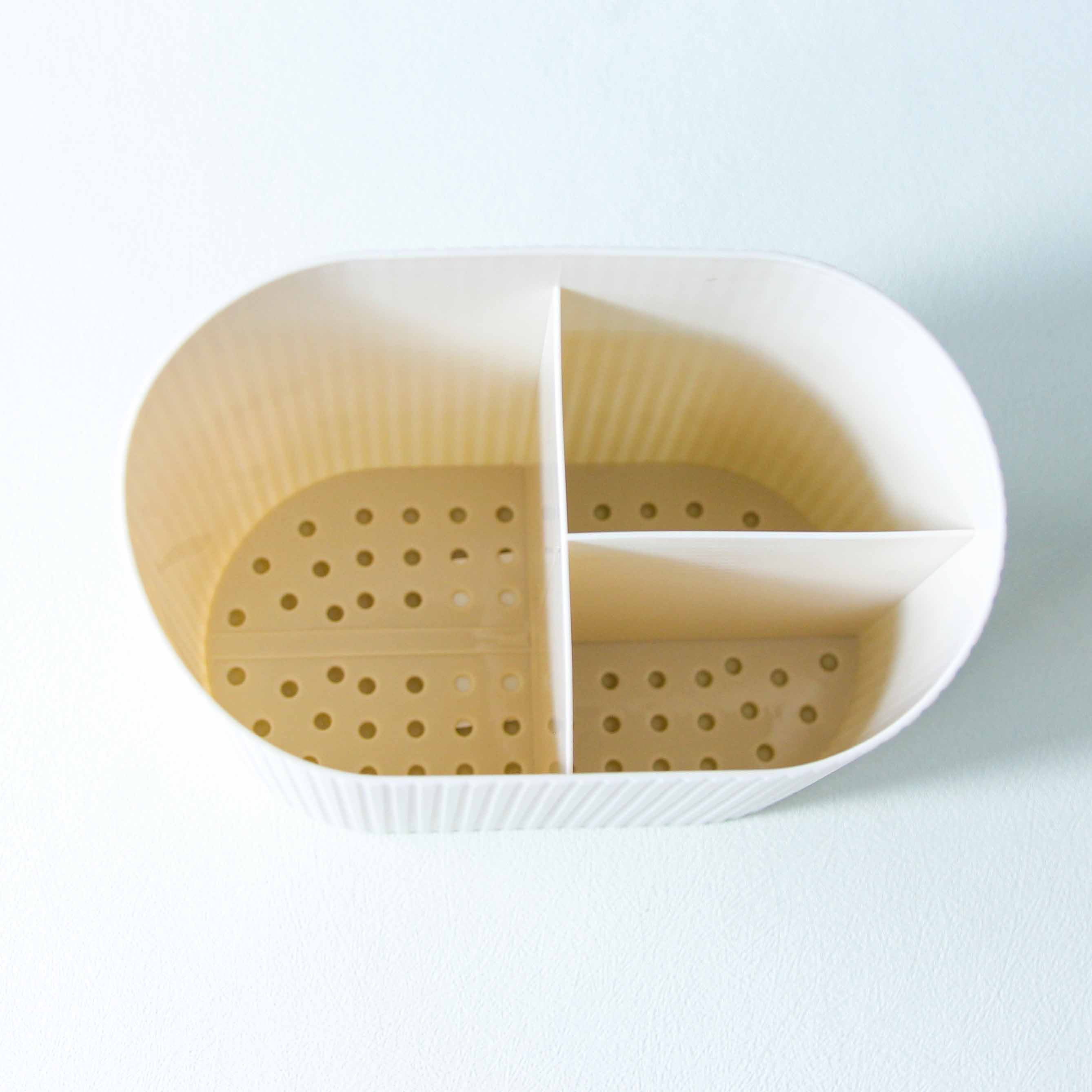 Ht769 Striped Three-Compartment Chopstick Holder - Ảnh 2