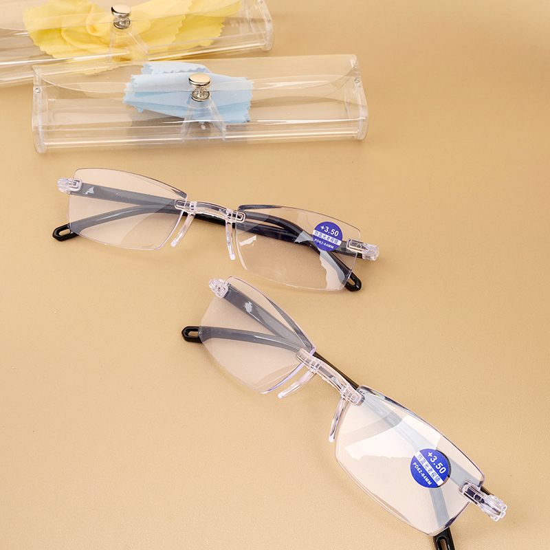 Soft box anti-blue light reading glasses 350 degrees
