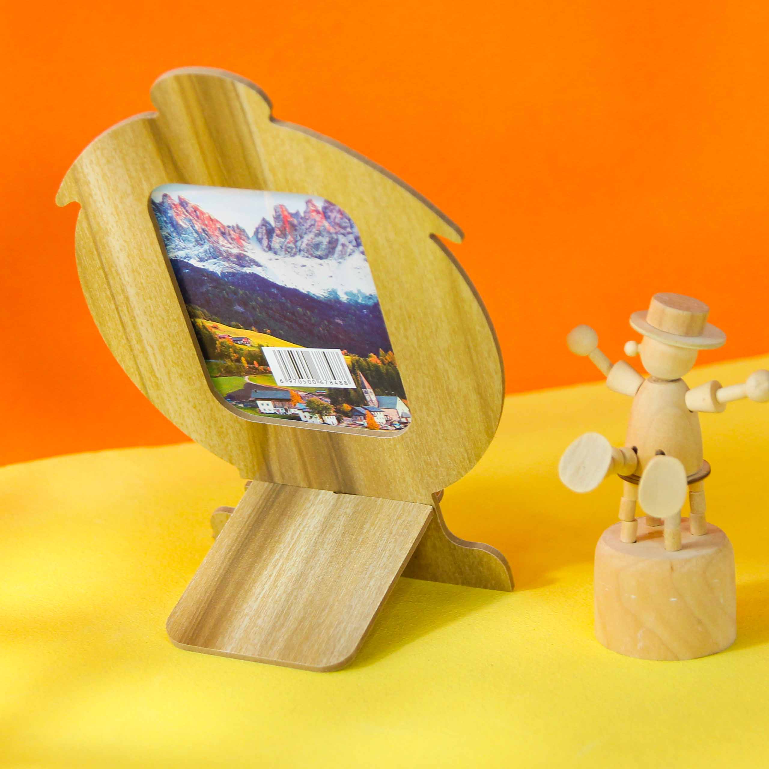 Penguin Wooden Puzzle Mirror