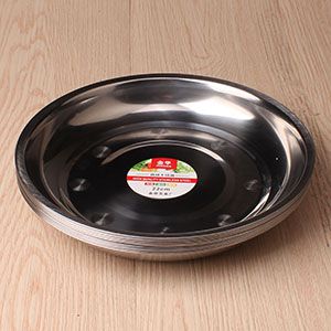 22 Stainless Steel Round Plate