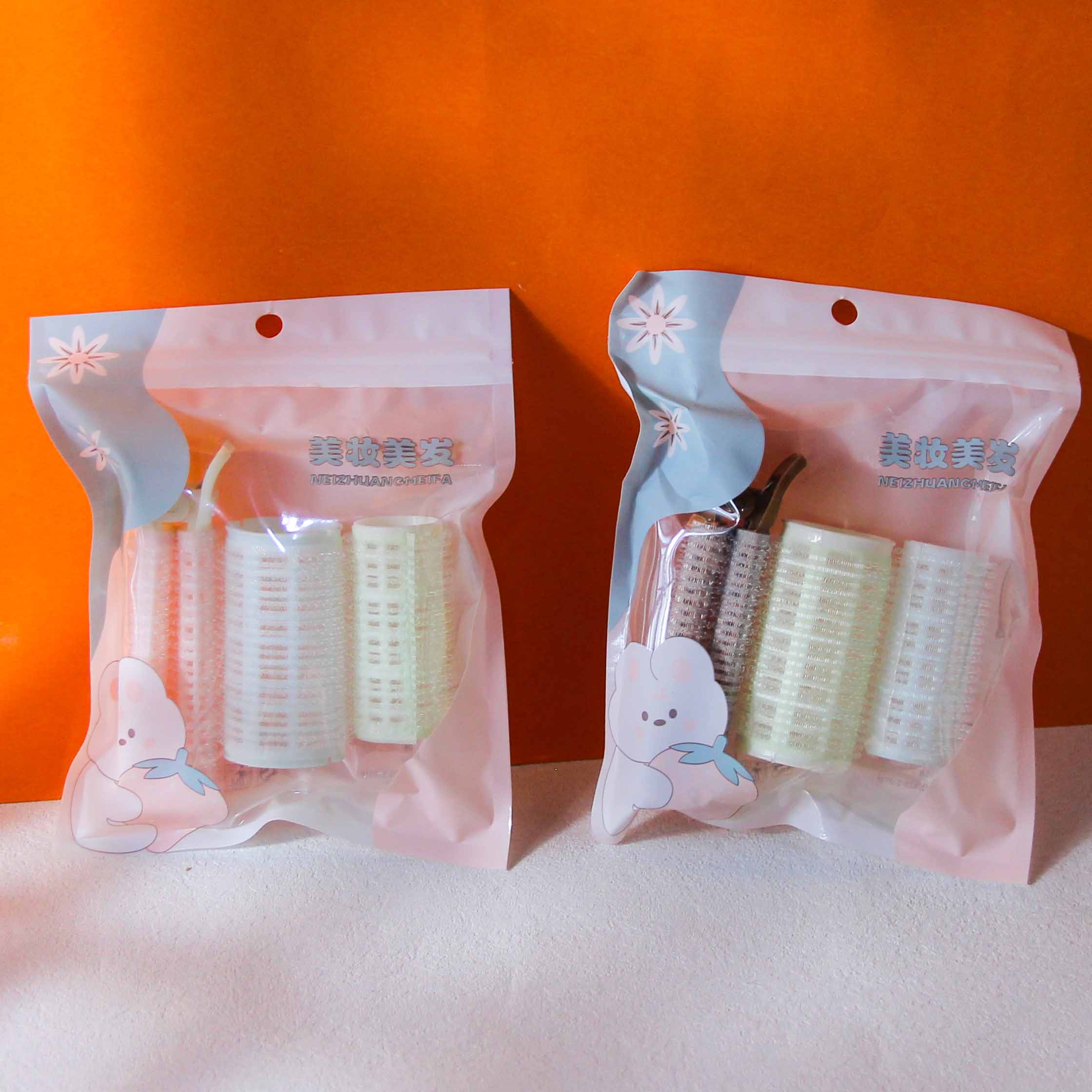 0016 Fluffy Clip + Curler