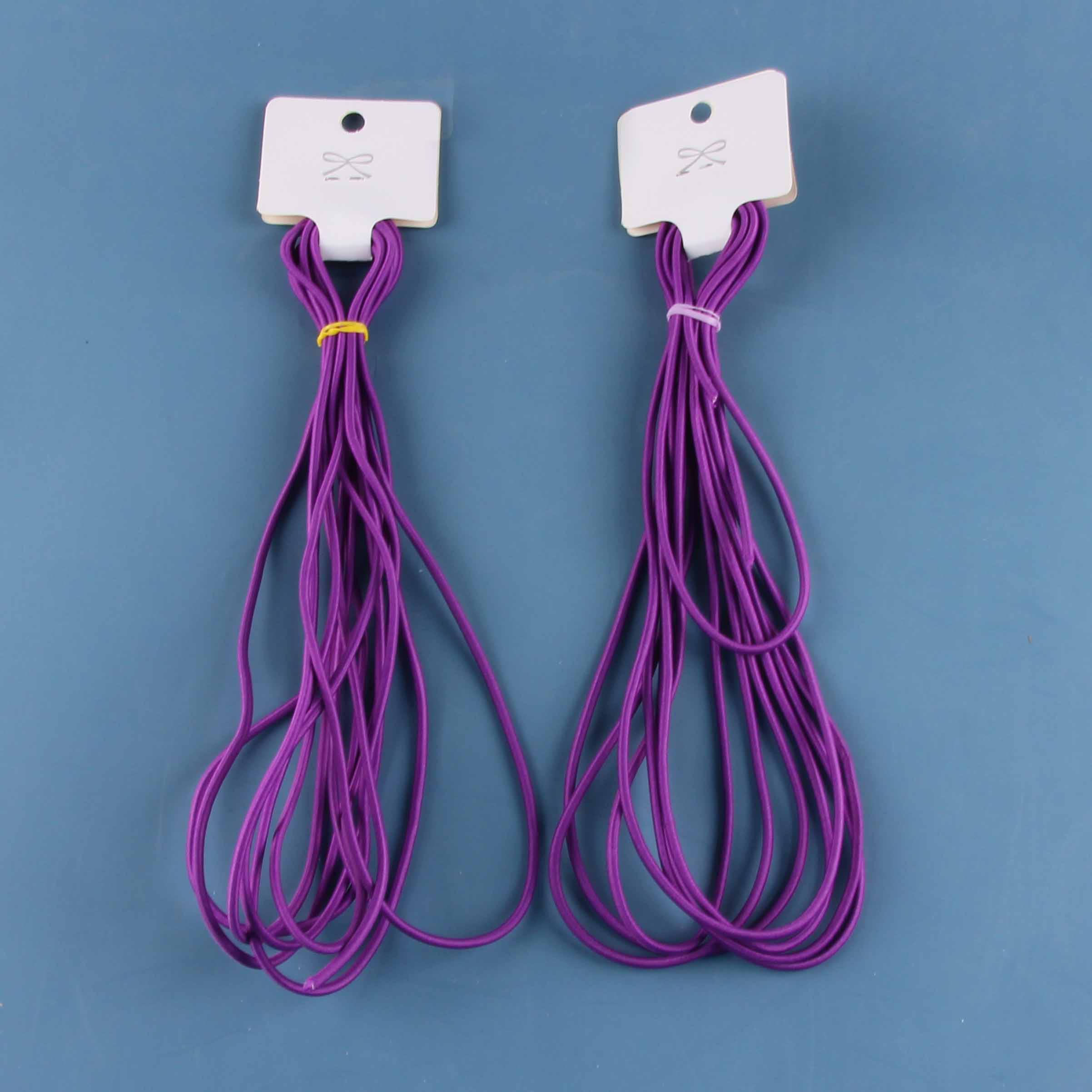 Header Cards Packaging Round Elastic Band