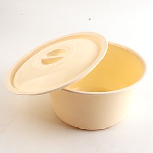 777 Faux Faux Porcelain Bowl With Lid