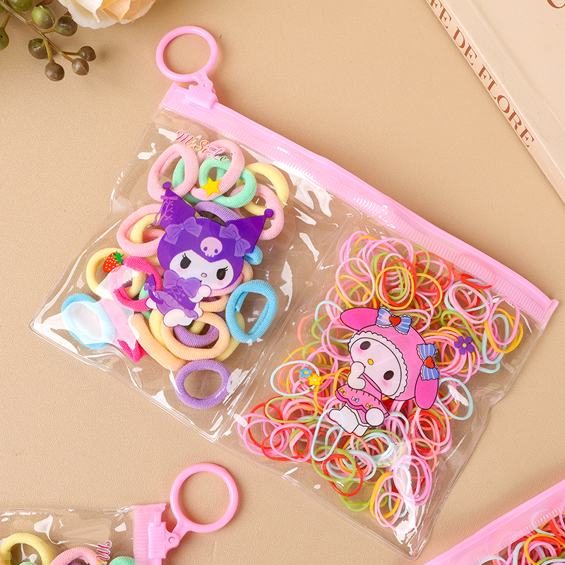 Zipper wrap cotton rubber band pull continuously combination (color) - Image 2