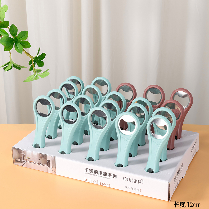 Mouth 713 stainless steel bottle opener (insert box)