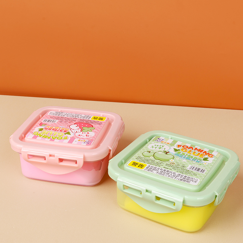 Ginger small black QPJ-10-square lunch box foaming glue