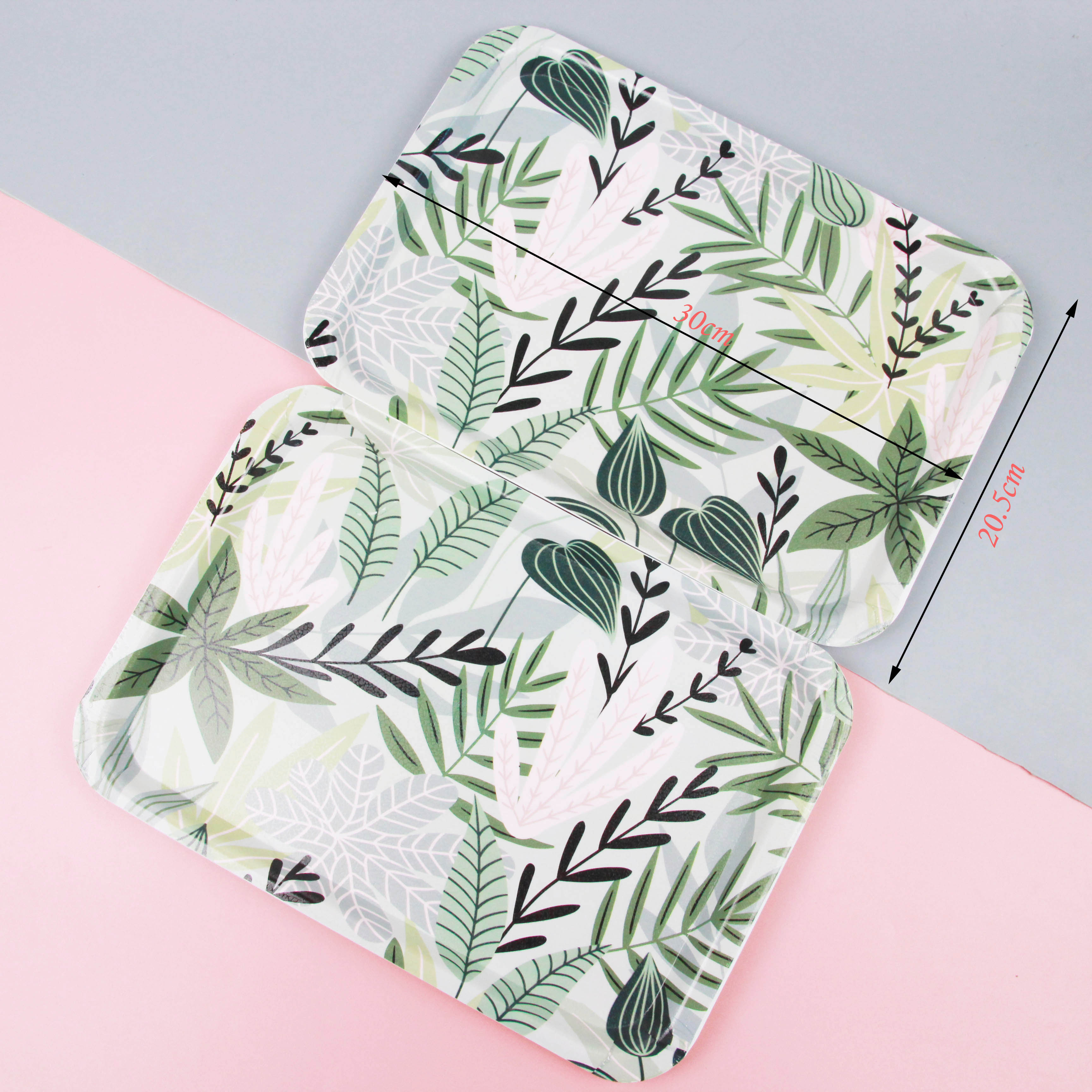 8511 multifunctional cartoon square dinner plate - Image 3