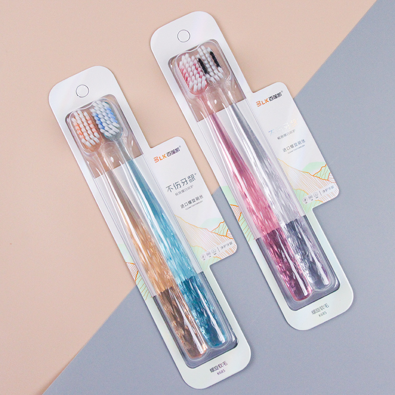Bailiankai K685 Spiral Crystal Toothbrush