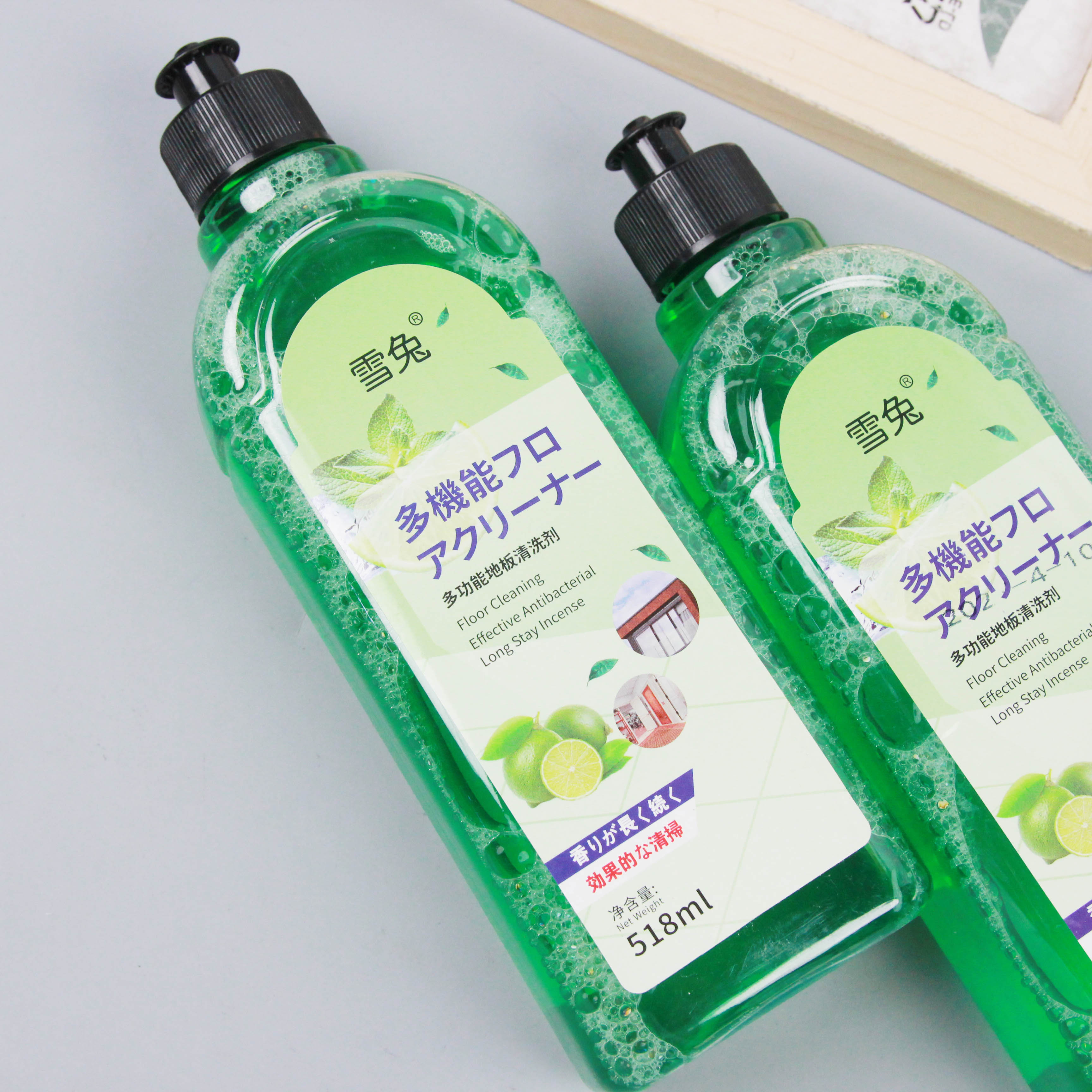 Snow Rabbit-Floor Cleaner 518ml (including pull-up cap)