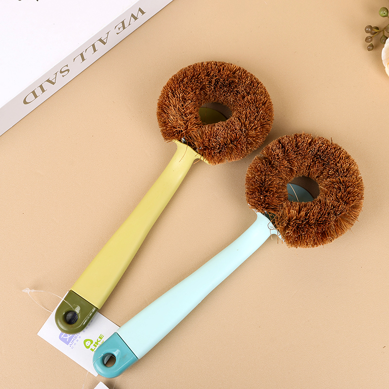 AMS-455 coconut palm boutique pot brush