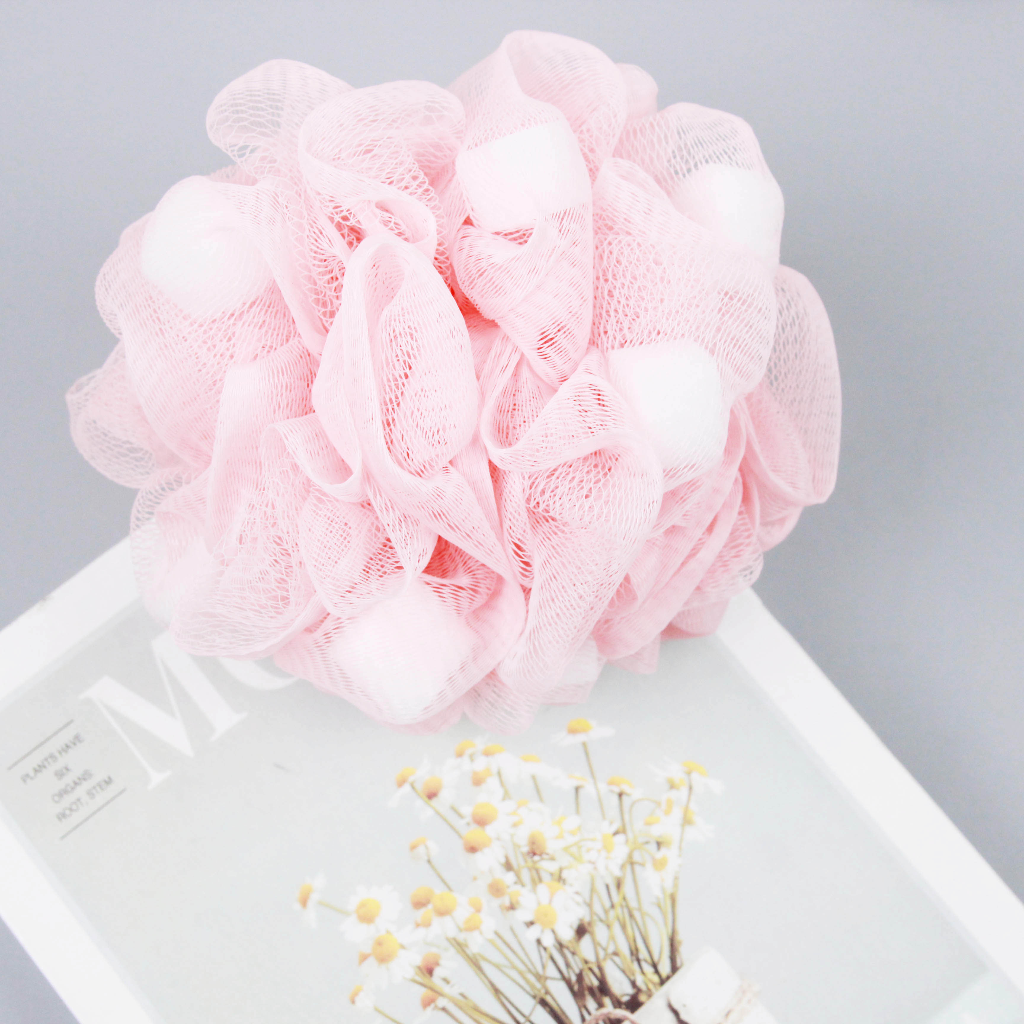 Bucket sponge bath flowers - Image 2
