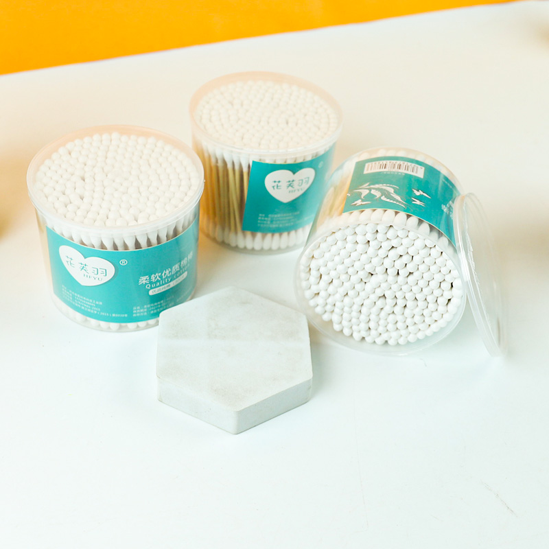 Blue Label Large Round Cotton Swabs A