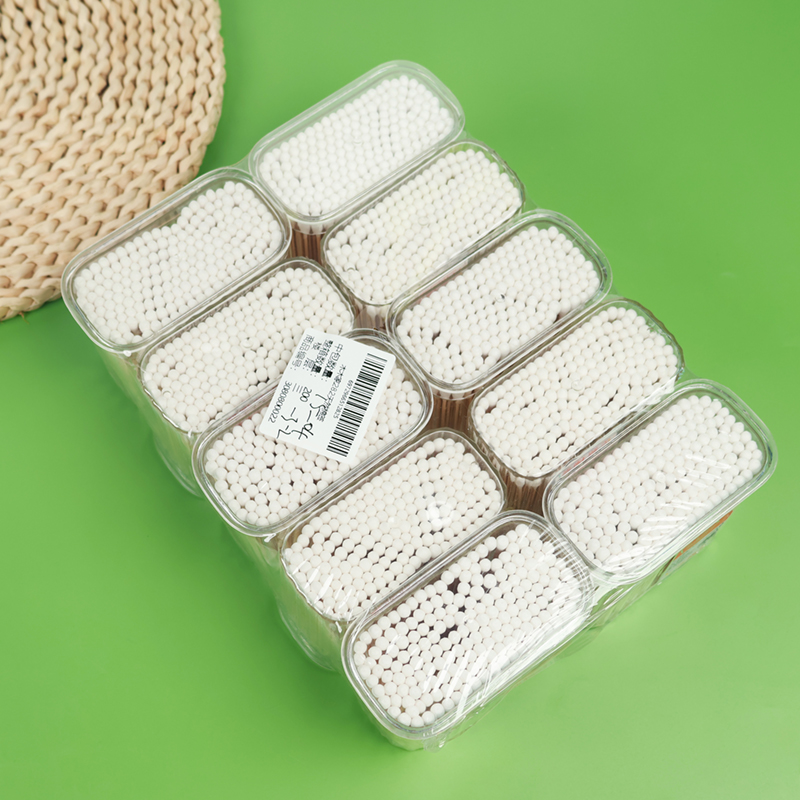 Natural Bamboo Cotton Swabs