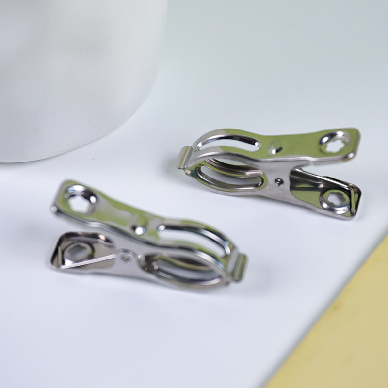 Heshun Bag 6 Stainless Steel Clothes Peg