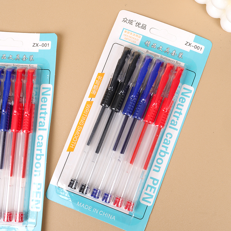 Assorted Color Office Pen 6-Pack