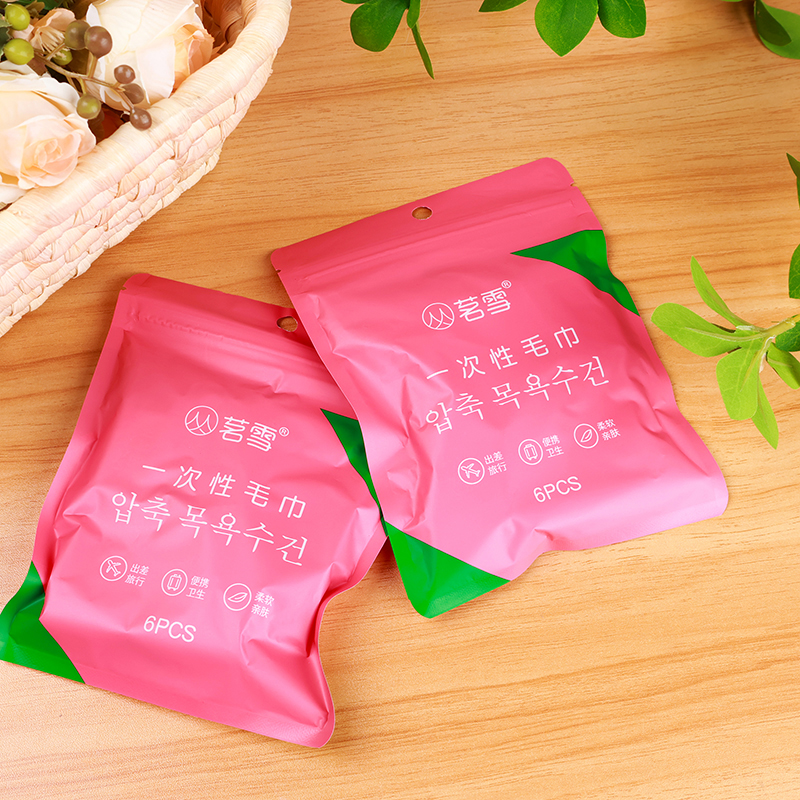 Disposable Compressed Towel 24x30cm 6 Pieces
