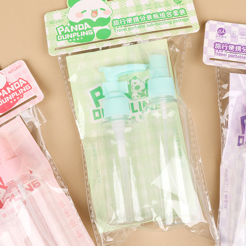L001 Flower Spray and Press Set 100ml 75ml Plastic