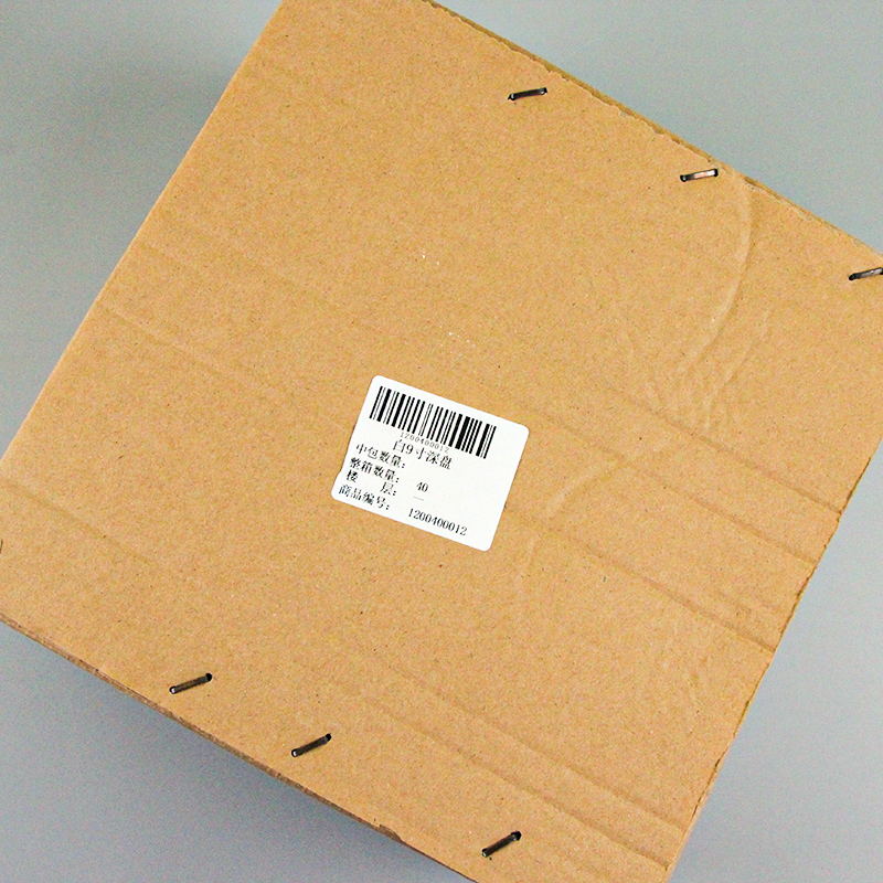 9 Inch White Deep Plate