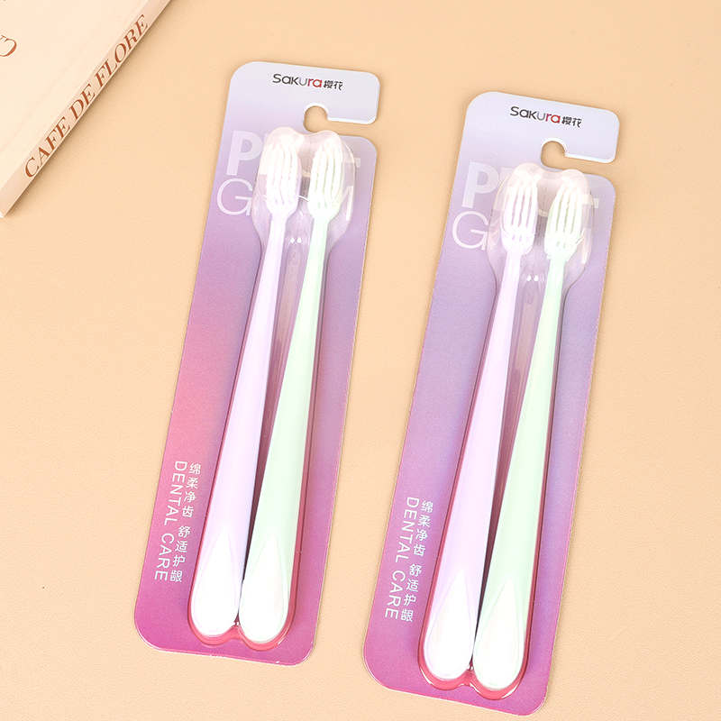Ultra Soft Tapered Bristle Toothbrush