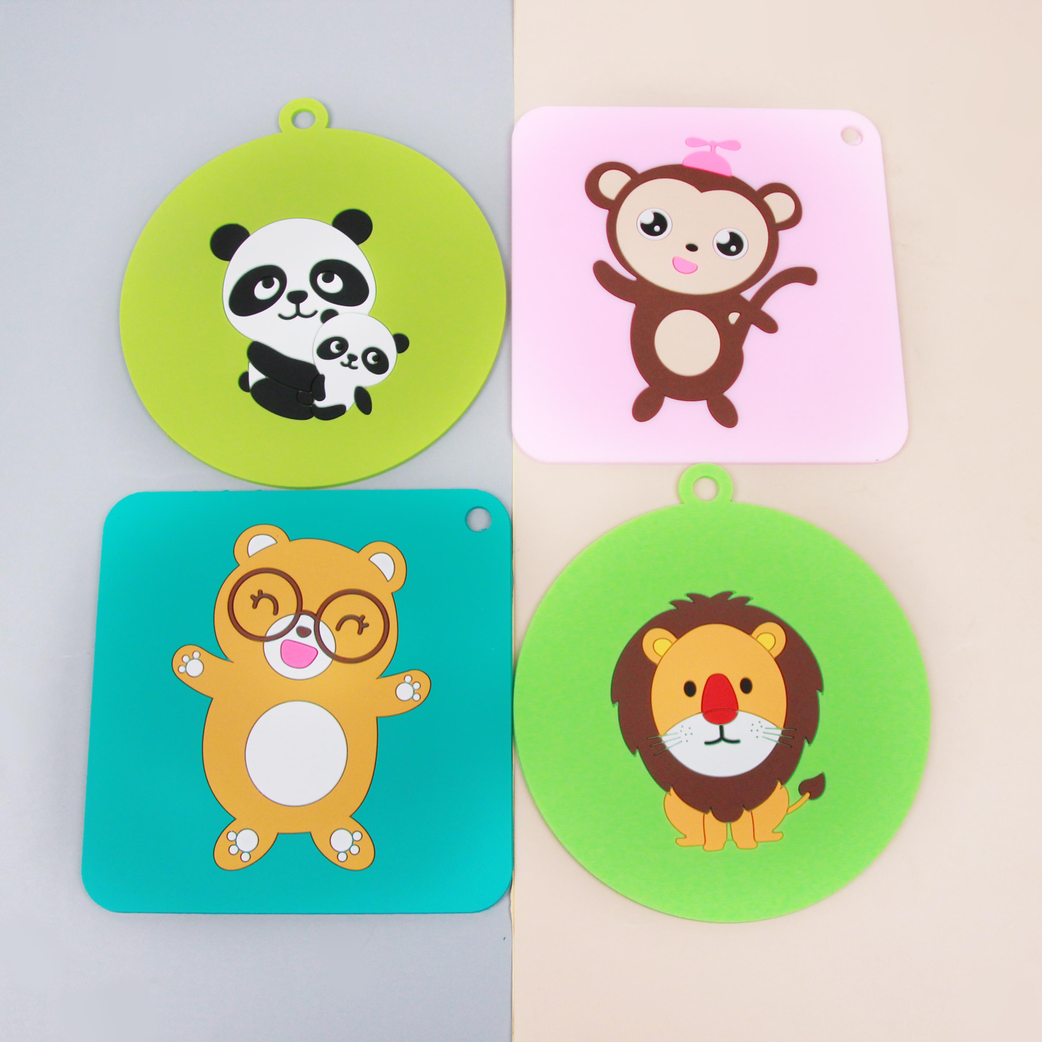 Animal Silicone Heat Insulation Mat Mixed 3061000054