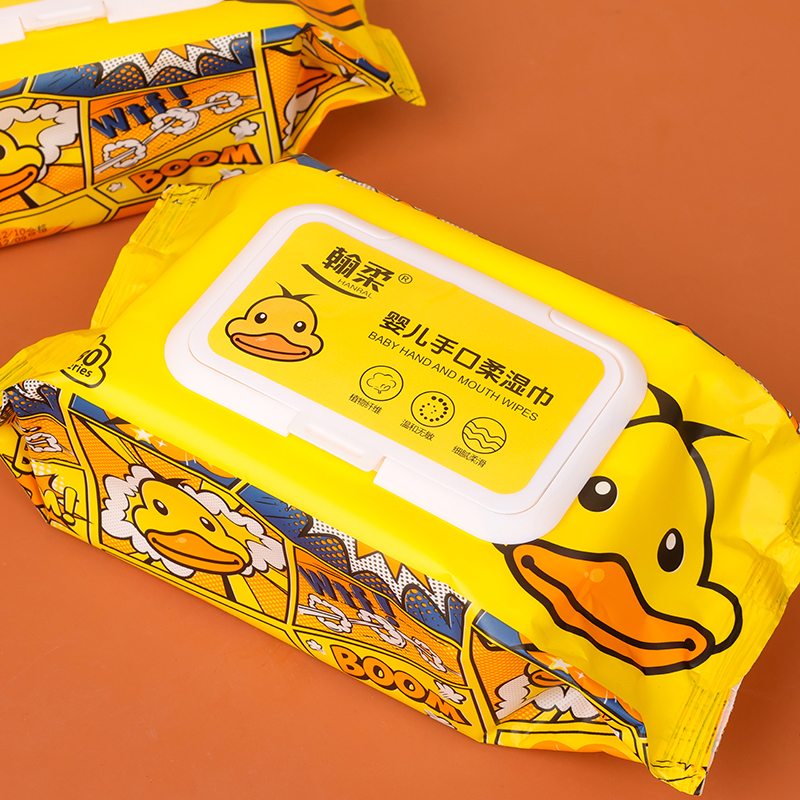 Big Mouth Duck Wet Wipes 60 Pcs