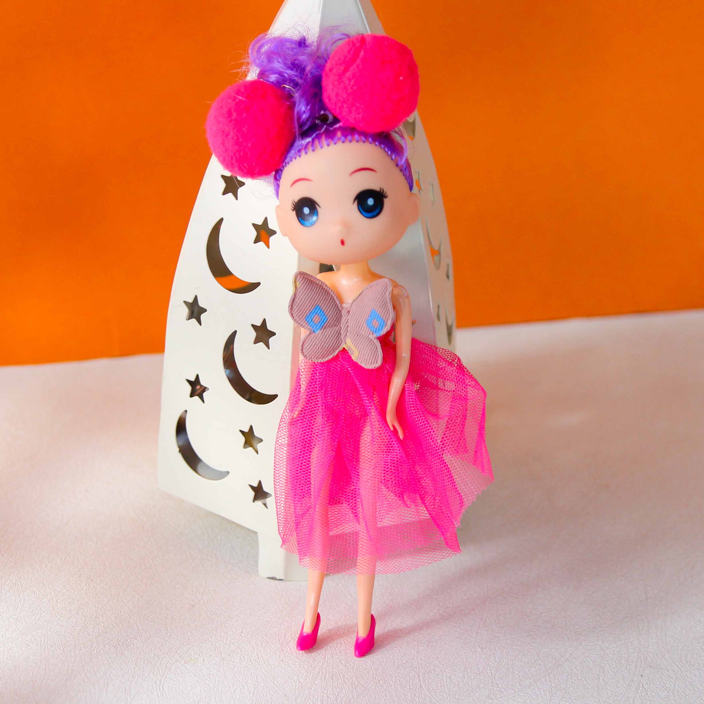 Double Ball Tulle Skirt Doll Charm