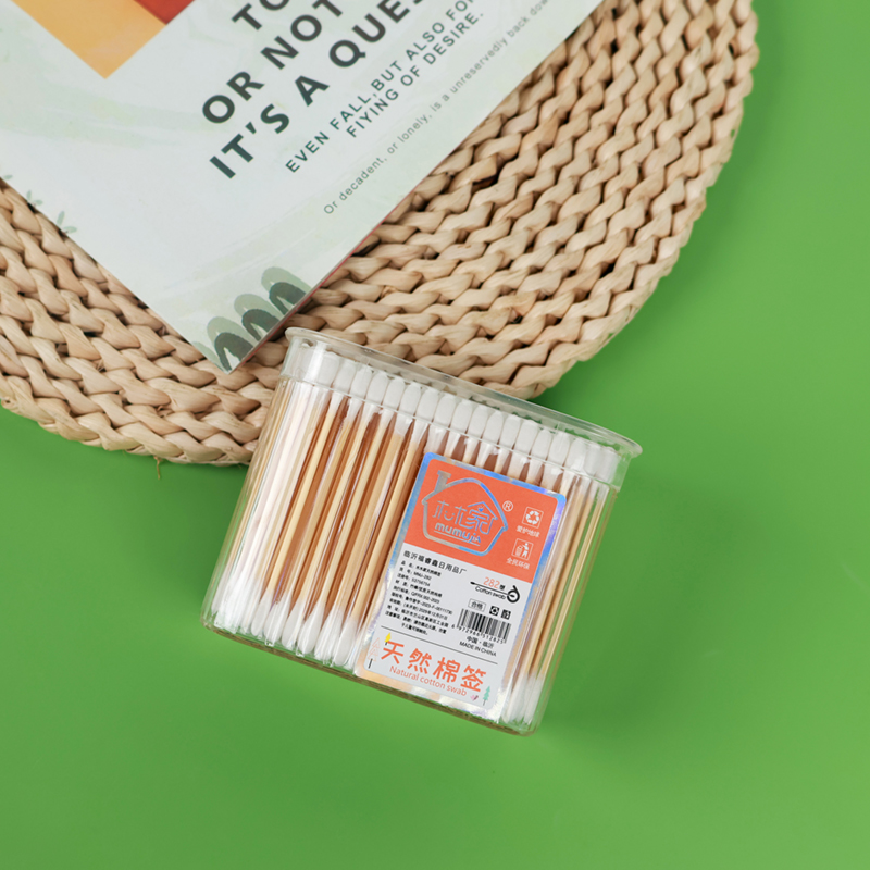 Natural Bamboo Cotton Swabs