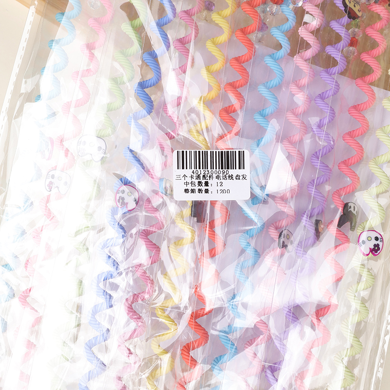 Cartoon Spiral Hair Tie