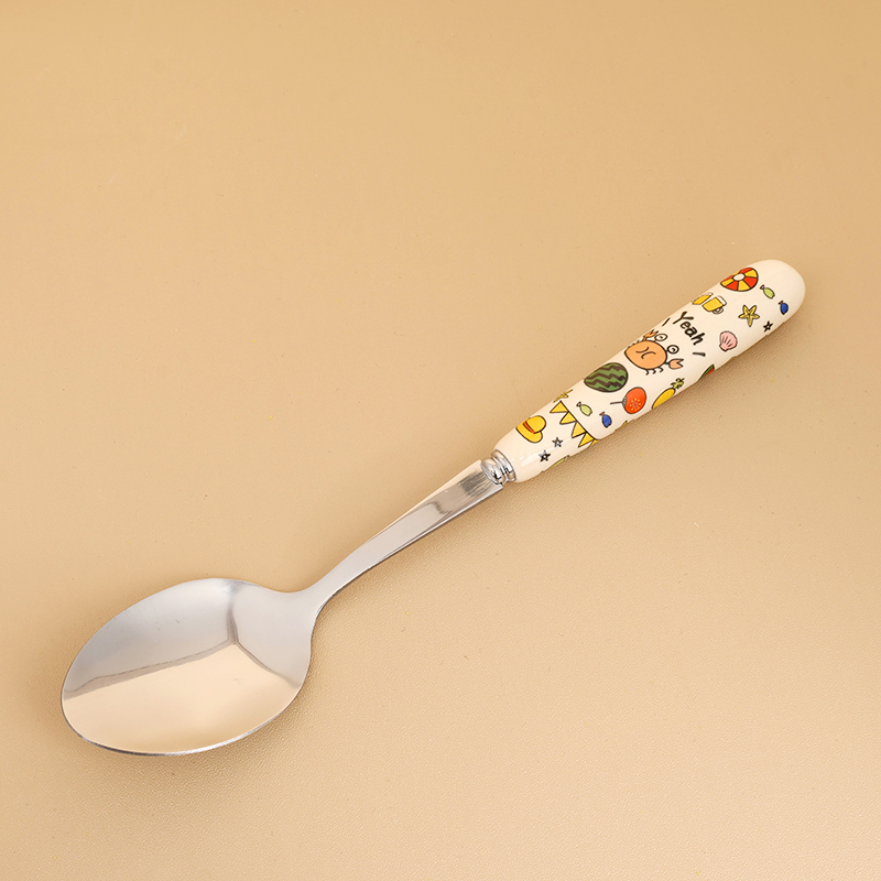 Cartoon Ceramic Pointed Spoon - No. 2