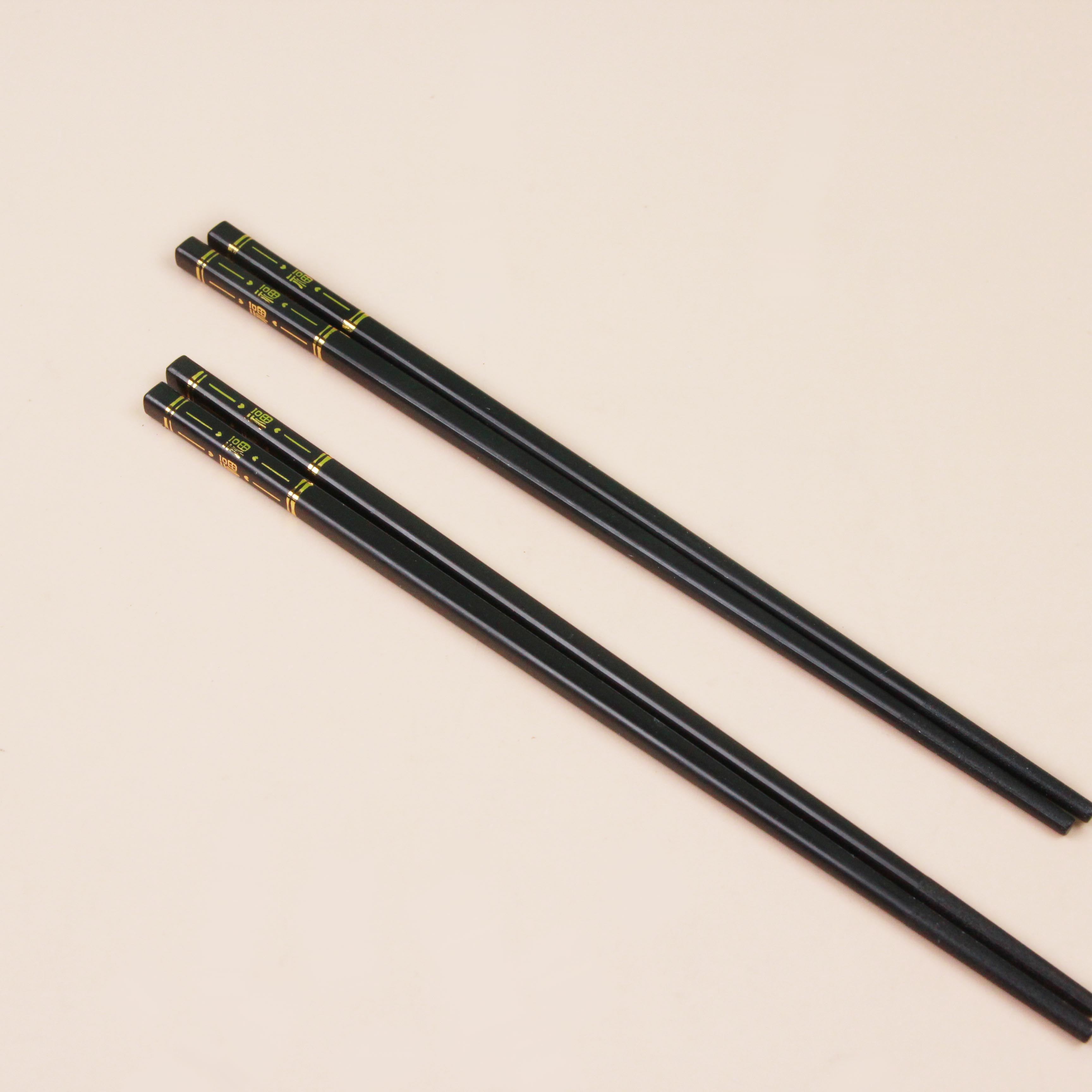 A-028 Six Pair Alloy Chopsticks