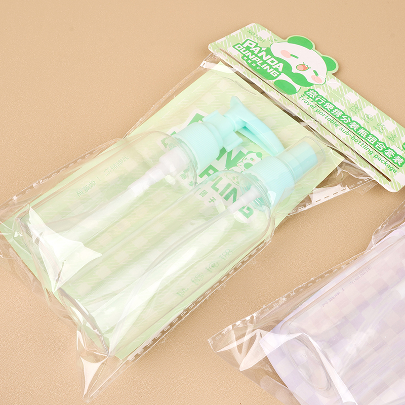 L001 Flower Spray and Press Set 100ml 75ml Plastic
