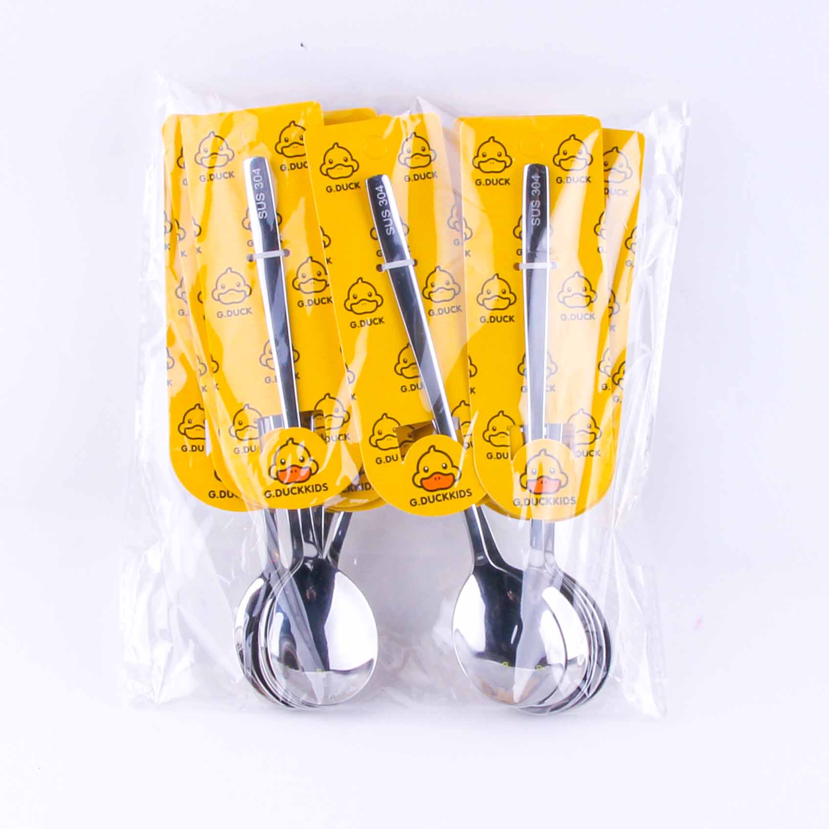 Korean-style Yellow Duck Round Spoon