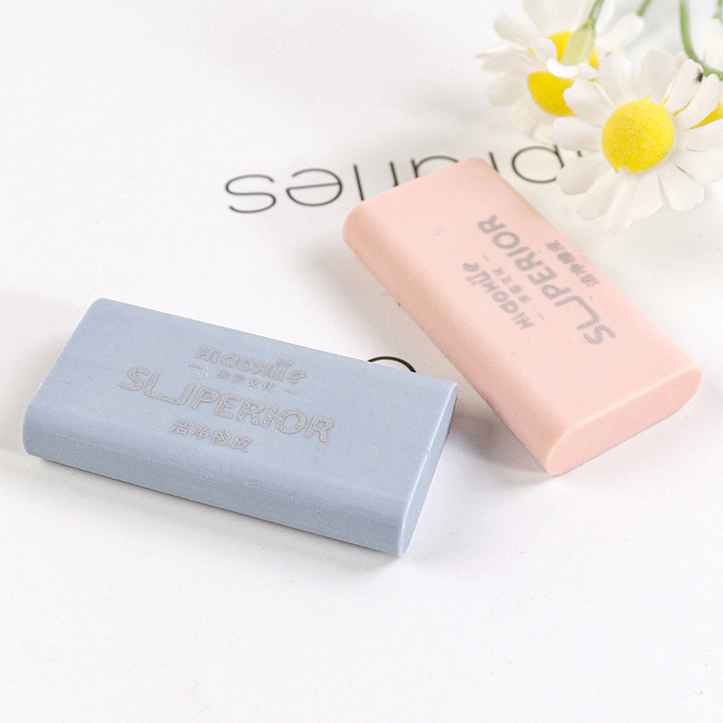 6021 Blister Card Color Eraser 4-Piece