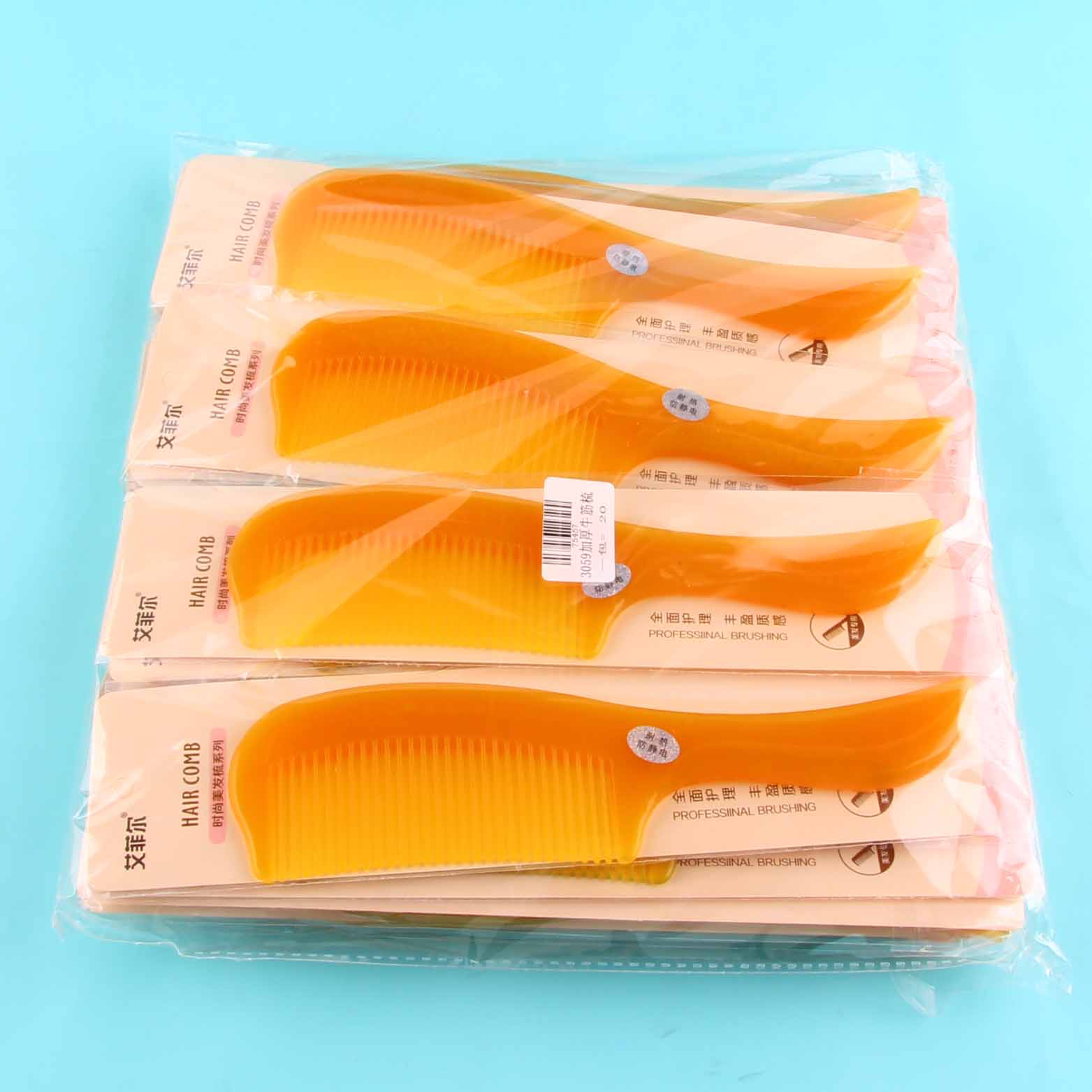 Thickened Rubber Comb