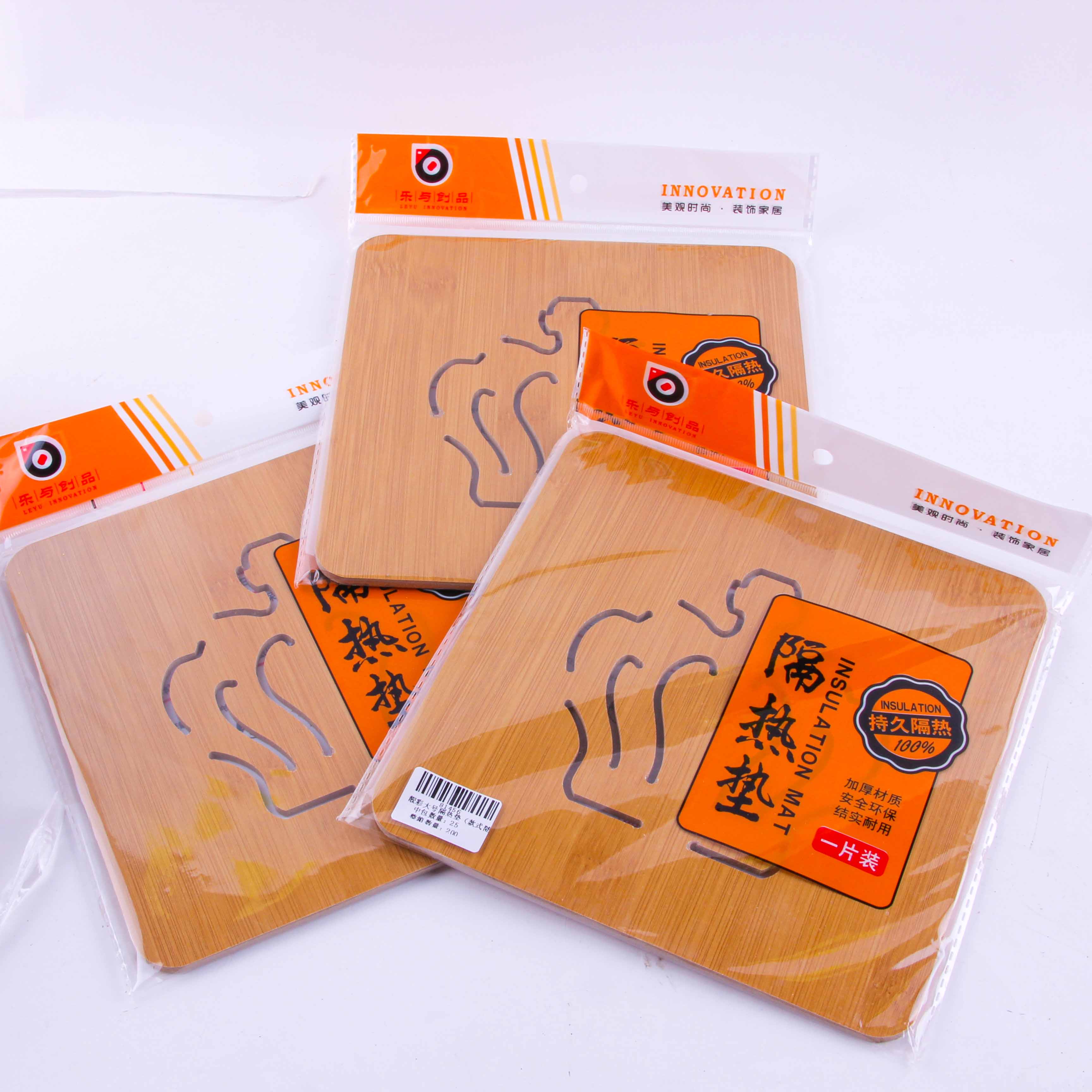 Liangcai Large Bamboo Heat Insulation Mat Random Style